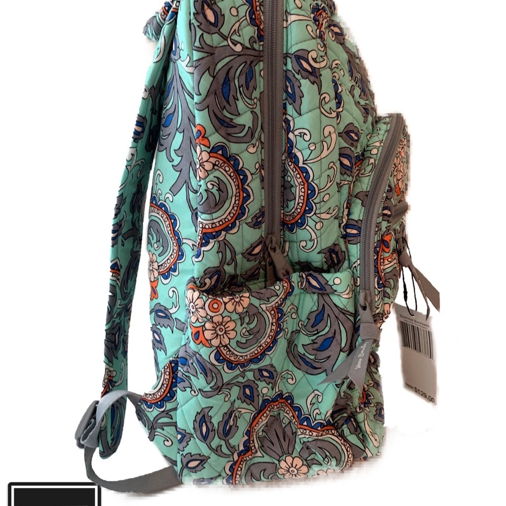 Vera Bradley Essential Backpack and Lunch Bunch - Picture 2 of 8